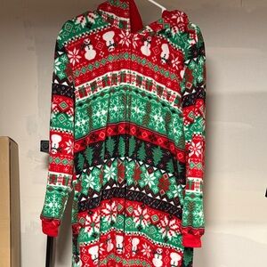 Place Red and Green Plaid Onesie